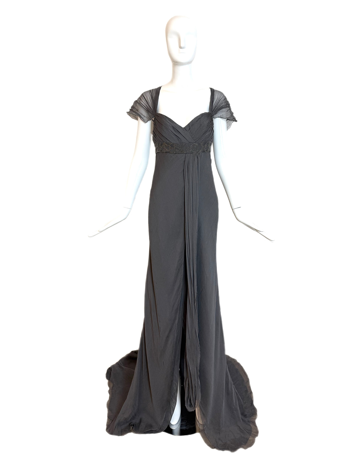 vintage j mendel silk evening gown jellybean vintage